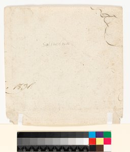 Zeichnung auf der Rückseite des Papiers (verso), vor 1747 von Francesco Solimena