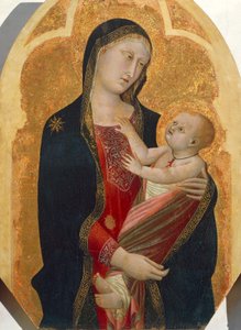 Madonna mit Kind, von Francesco Traini (aktiv 1321-1365)
