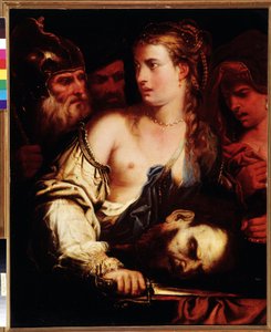 Judith hält das Haupt des Holofernes