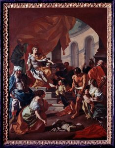 Das Urteil Salomos (Gemälde von Francesco de Mura)
