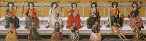Die sieben Tugenden, ca. 1450