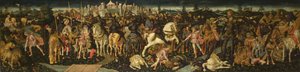 Die Geschichte von David und Goliath, um 1450
