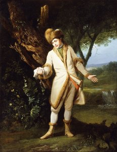 Porträt des Schauspielers William Powell (1735-1769) als 