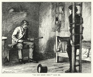 Illustration zu Große Erwartungen von Charles Dickens (Gravur)