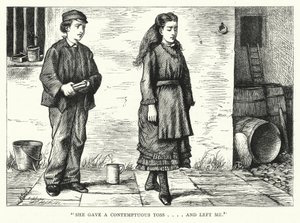 Illustration zu Große Erwartungen von Charles Dickens (Gravur)