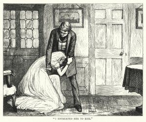 Illustration für Große Erwartungen von Charles Dickens (Gravur)