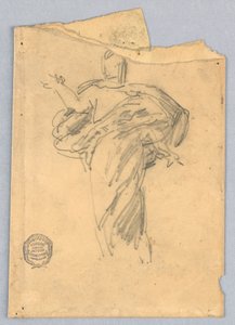 Studie für Christus, Chor von St. Bartholomäus, New York von Francis Augustus Lathrop