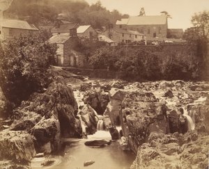Am Pont y pair, Bettws-y-Coed, Nordwales, 1856 von Francis Bedford