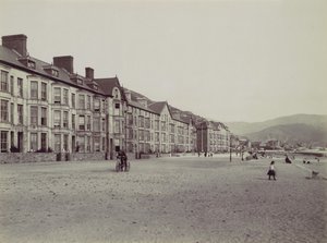 Barmouth. Marine Terrace und Esplanade, 1870er