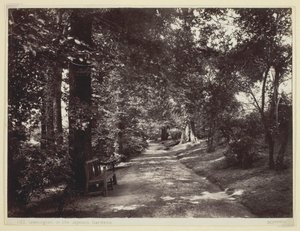 Leamington, in den Jephson Gardens, 1860-94