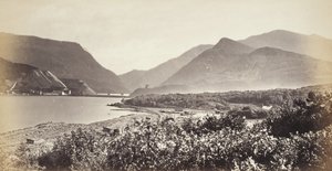 Llanberis Seen, Snowdon & Der Pass (527) von Francis Bedford