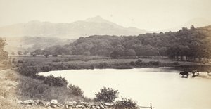 Fluss Glaslyn und Berge (513)