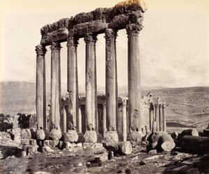 Ruinen des Sonnentempels und des Jupiter-Tempels, Baalbek