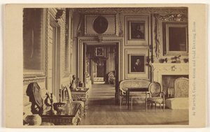 Warwick Castle - Grüner und Goldener Zeichensaal von Francis Bedford