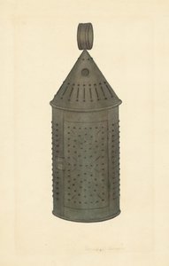 Durchbrochene Zinnlaterne von Francis Bruner