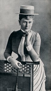 Porträtstudie der zukünftigen Königin Mary, 1885-1911