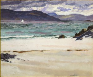 Ben Bhuie vom Nordende, Iona, um 1926 von Francis Campbell Boileau Cadell