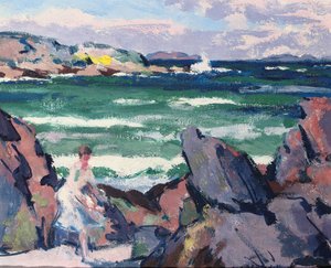 Nordwind, Iona (Der Badende) von Francis Campbell Boileau Cadell