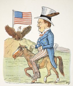 Seine Exzellenz, Illustration aus dem Struwwelpeter-Alphabet, Vers von Harold Begbie