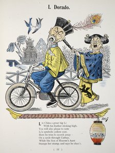 L Dorado, Illustration aus dem Struwwelpeter-Alphabet, Vers von Harold Begbie (1871–1929)