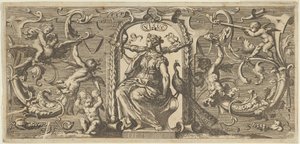 Sehen Visus, aus Quinque Sensuum Five Senses, ca. 1655 von Francis Cleyn