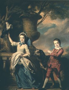 Die Kinder von Sir Edward und Dame Ann Astley, 1767