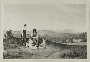 Blick von Kings, Weston Hill, aus Drei Ansichten, die die Landschaft von Bristol und ihre Umgebung illustrieren