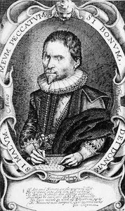 Porträt von George Chapman (ca. 1559-1634) 1620 (Stich)