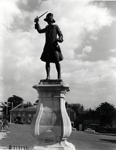 Statue von Generalmajor James Wolfe (1727-59) von Francis Derwent Wood
