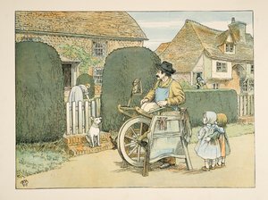 Der Messerschleifer, aus Vierundzwanzig Arbeiter, veröffentlicht 1900