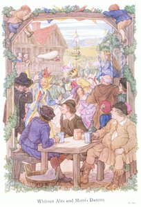 Pfingstbiere und Morris-Tänzer