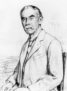Porträt von Alfred Edward Housman 1859-1936