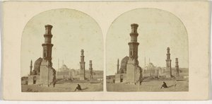 Gräber der Mamelucken, Kairo, Ägypten von Francis Frith