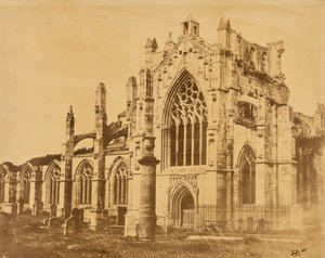 Melrose Abbey von Francis Frith