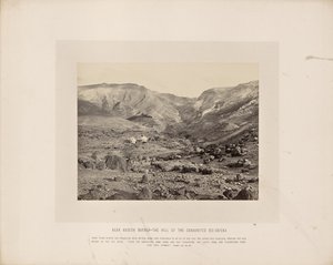 Nahe Kadesch-Barnea - der Hügel der Kanaaniter (Ec-Safeh) von Francis Frith