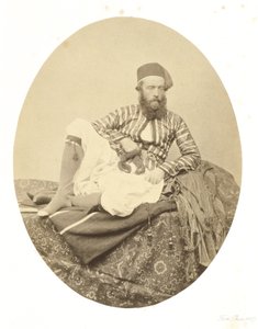 Porträt, Türkisches Sommerkostüm von Francis Frith