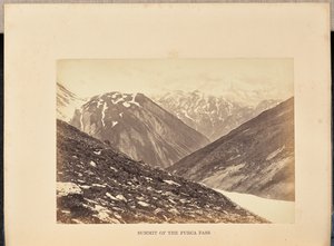Gipfel des Furkapasses von Francis Frith