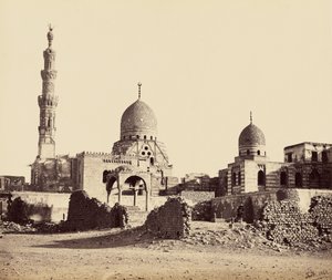 Die Moschee von Kaitbey von Francis Frith