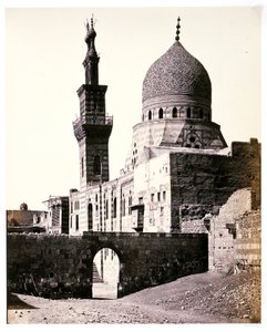 Die Moschee des Emirs, Akhoor, Kairo von Francis Frith