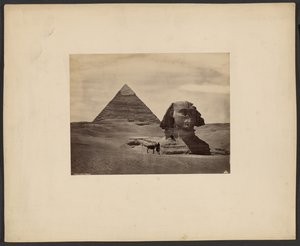 Die Sphinx von Francis Frith