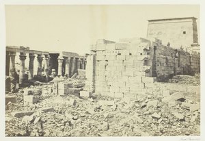 Blick auf die Insel Philä, 1857