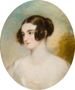 Porträt der Hon. Henrietta Maria Forester, Lady Albert Conyngham (1809-1833), ca. 1829-33 von Francis Grant