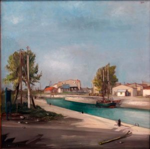 Landschaft der Île de Ré von Francis Gruber