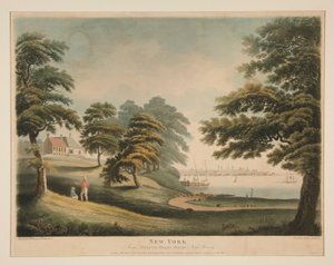 New York (vom Hobuck Ferry House, New Jersey)
