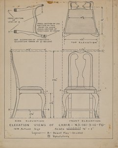 Stuhl von Francis Law Durand