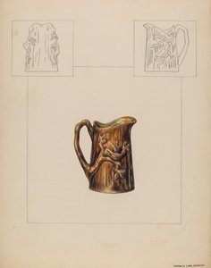 Krug (Einzelne Sahnekännchen) von Francis Law Durand