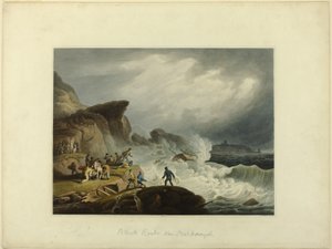 Schwarzer Felsen bei Scarborough