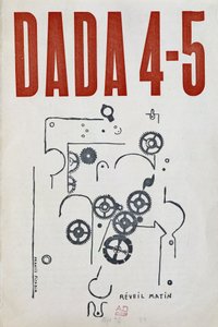 2. Umschlag von „Dada 4-5“ von Picabia, literarische und künstlerische Sammlung, Juli 1917