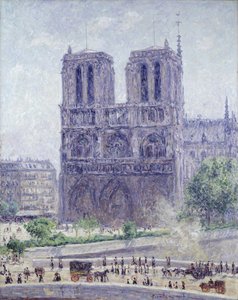 Notre Dame in der Morgensonne