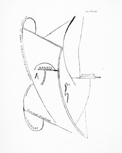 Gedichte und Zeichnungen des Mädchens ohne Mutter, Nr. 19, veröffentlicht von Imprimeries Réunies, Lausanne von Francis Picabia